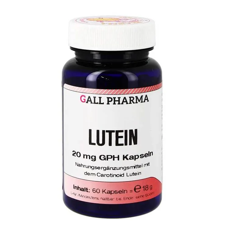 Lutein 20 mg Kapseln, 60 St
