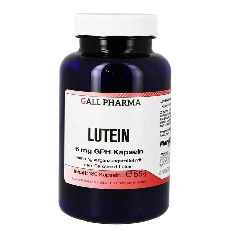 Lutein 6 mg Kapseln, 180 St