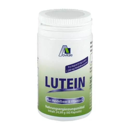 Lutein Kapseln 6 mg + Heidelbeer, 60 St