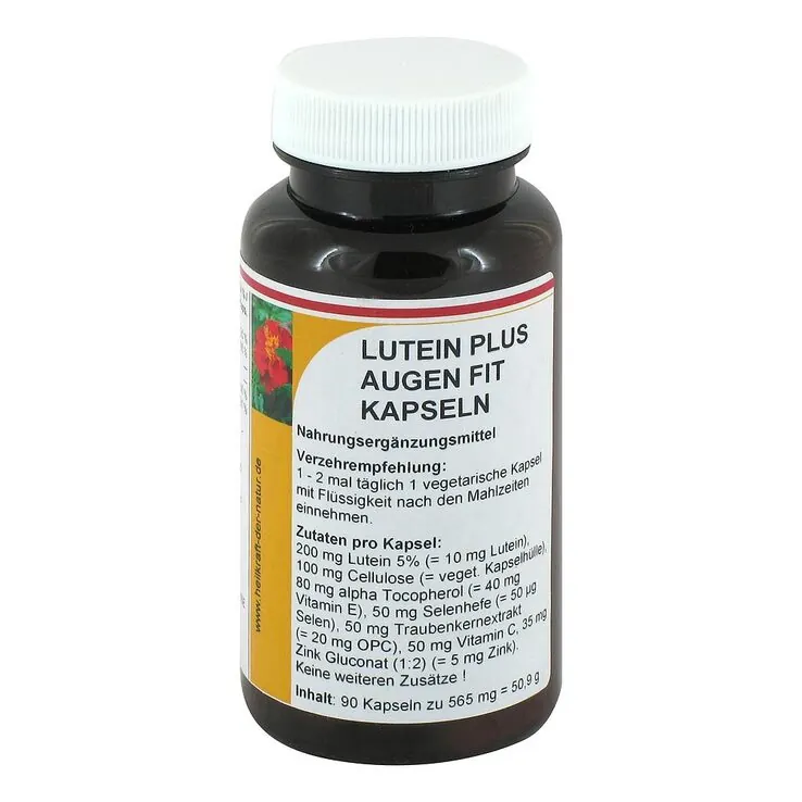 LUTEIN PLUS Augen Fit Kapseln, 90 St