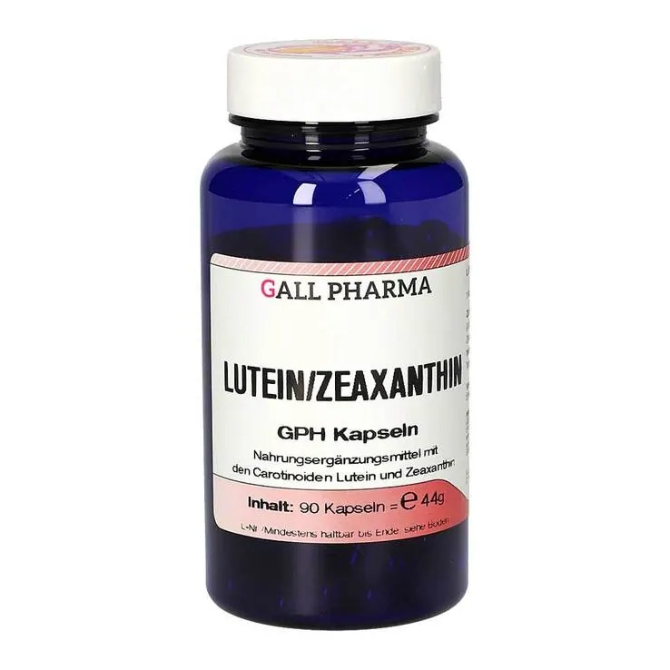 Lutein Zeaxanthin GPH Kapsel, 90 St