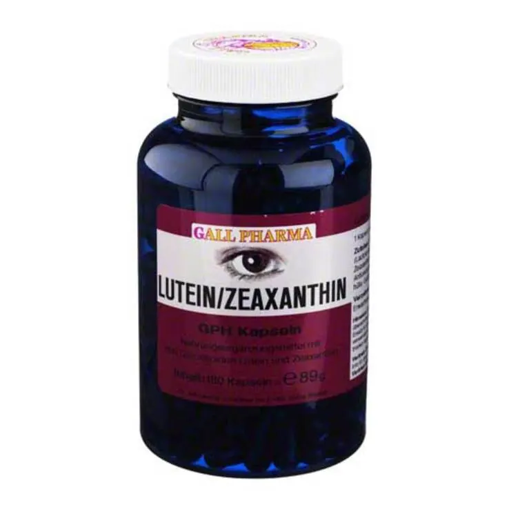 Lutein Zeaxanthin GPH Kapseln, 180 St