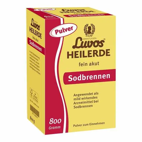 Luvos Heilerde fein akut Sodbrennen Pulver, 800 g
