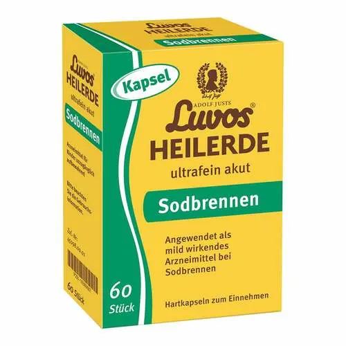 Luvos Heilerde ultrafein akut Sodbrennen Kapseln, 60 St