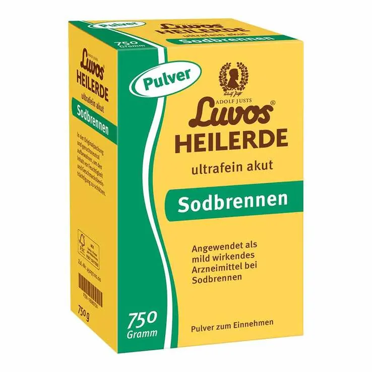Luvos Heilerde ultrafein akut Sodbrennen Pulver, 750 g