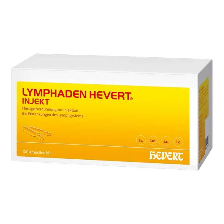 Lymphaden Hevert injekt Ampullen, 100X2 ml