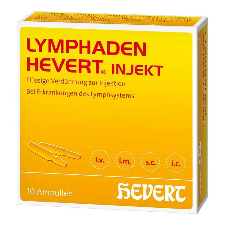 Lymphaden Hevert injekt Ampullen, 10X2 ml