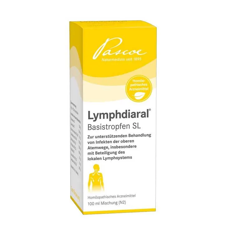 Lymphdiaral Basistropfen SL, 100 ml