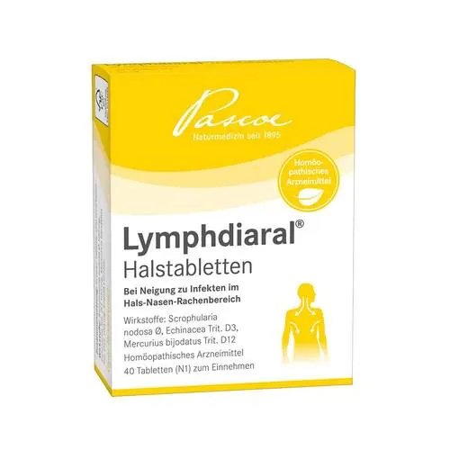 Lymphdiaral Halstabletten, 40 St