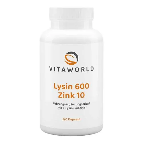 Lysin 600 mg plus Zink 10 mg Kapseln, 120 St