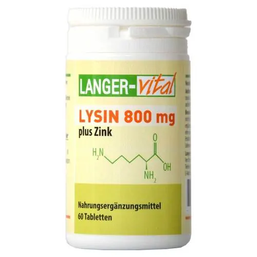 Lysin 800 mg + Zink Tabletten, 60 St