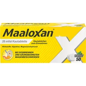 MAALOXAN25mValKautabletten50St