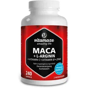 MACA4:1hochdosiert+L-ArgininKapseln240Stück