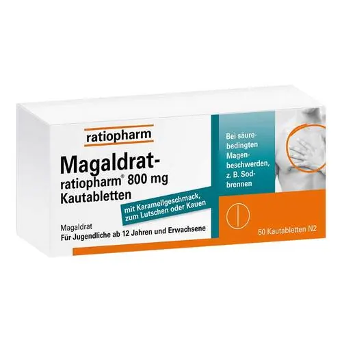 Magaldrat-ratiopharm 800 mg Tabletten, 50 St