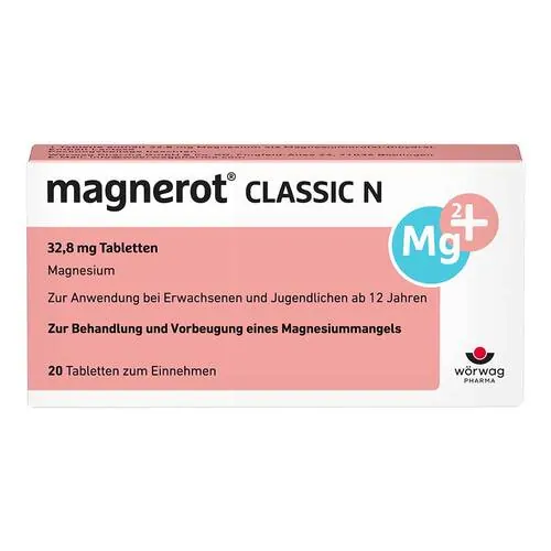 Magnerot Classic N Tabletten, 20 St