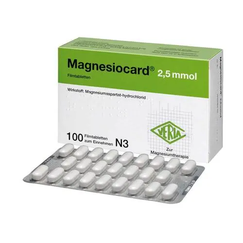 Magnesiocard 2,5 mmol Filmtabletten, 100 St