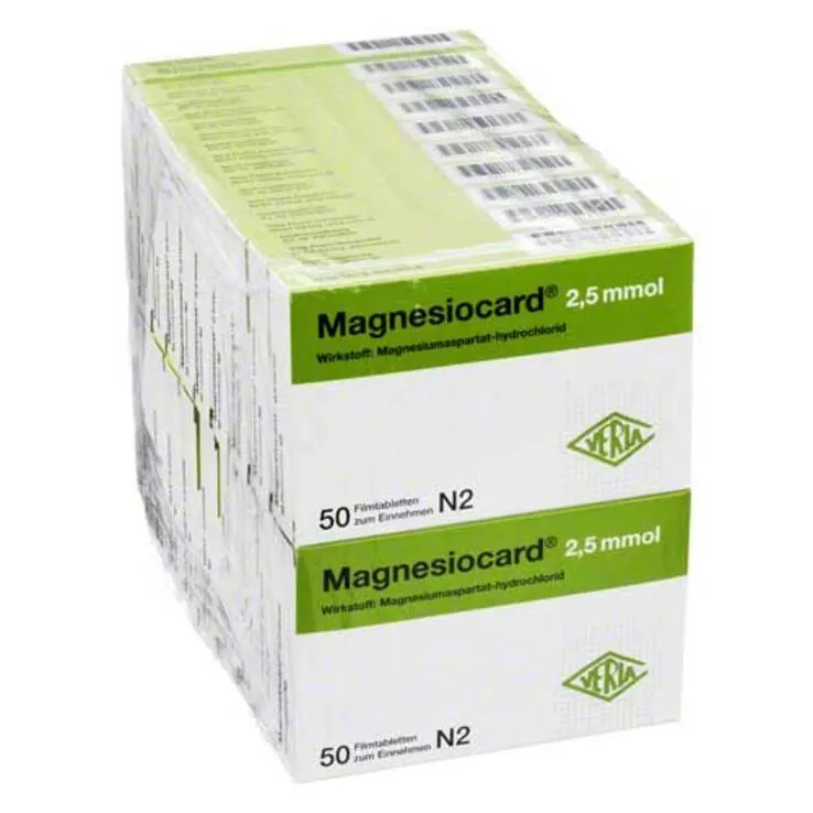 Magnesiocard 2,5 mmol Filmtabletten, 20X50 St