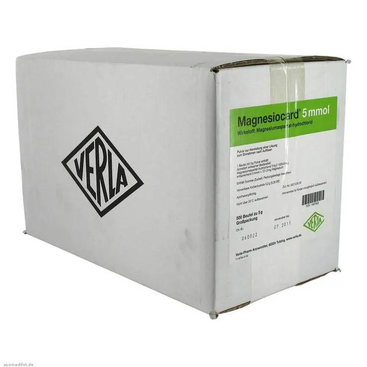 Magnesiocard 5 mmol Pulver, 10X50 St