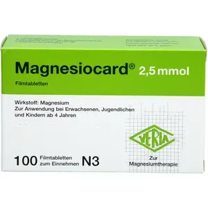 MAGNESIOCARD2,5mmolFilmtabletten100St