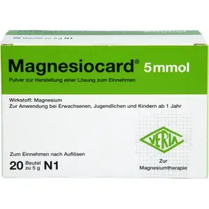 MAGNESIOCARD5mmolPlv.z.Her.e.Lsg.z.Einnehmen20St