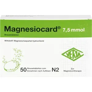 MAGNESIOCARD7,5mmolBrausetabletten50St