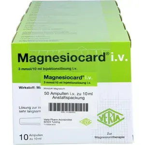 MAGNESIOCARDi.v.Injektionslösung50X10ml