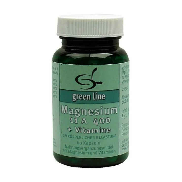 Magnesium 11 A 400 + Vitamine Kapseln, 60 St