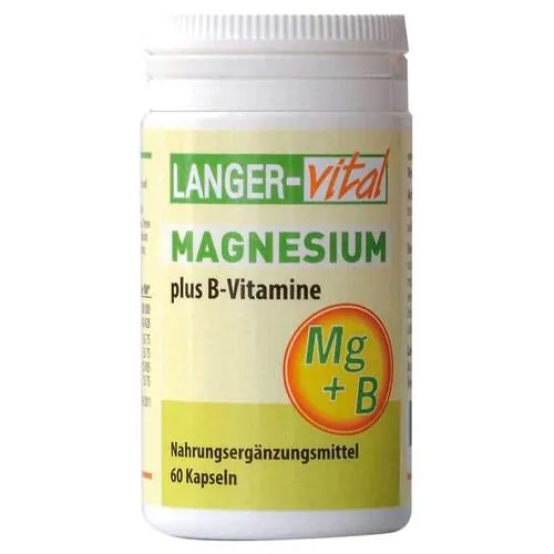 Magnesium 375 mg + B-Vitamine Kapseln, 60 St