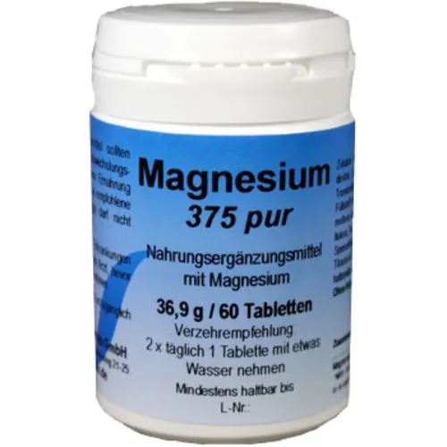 Magnesium 375 pur Tabletten, 60 St