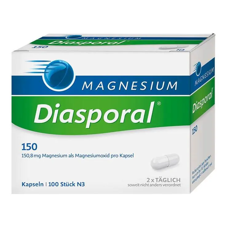 Magnesium Diasporal 150 Kapseln, 100 St