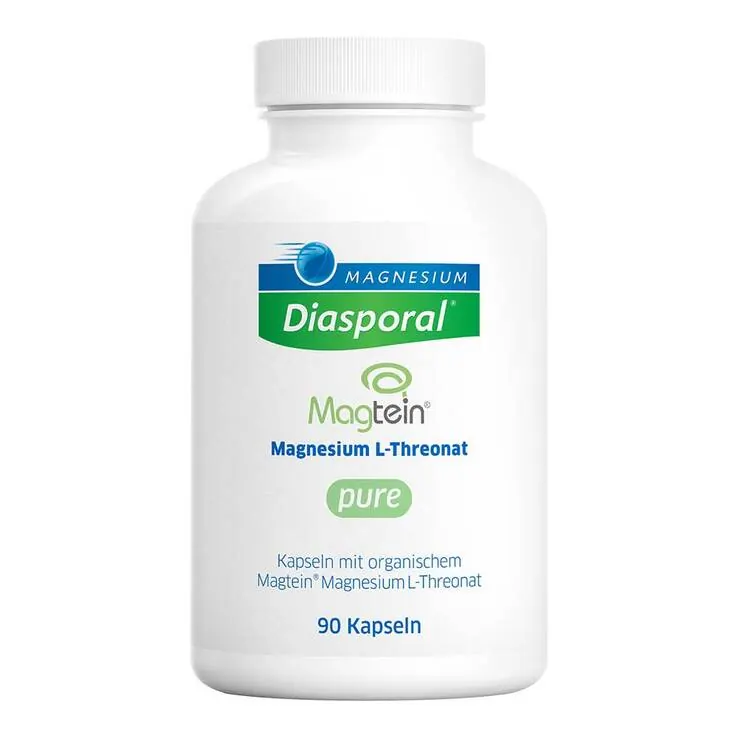 Magnesium Diasporal Magtein L-Threonat pure Kapseln , 90 St
