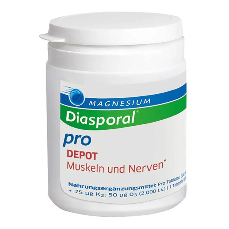 Magnesium Diasporal pro + B-Vit.DEPOT Musk.+Nerv.Tab, 90 St