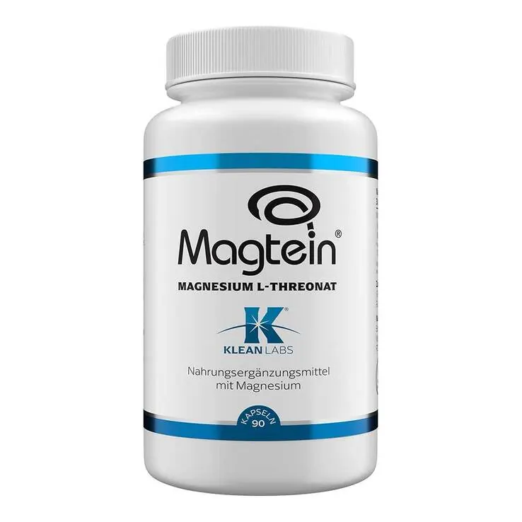Magnesium L-Threonat Magtein Klean Labs Kapseln, 90 St