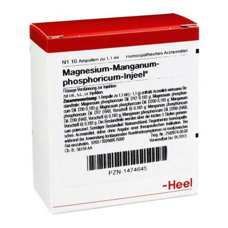 MAGNESIUM MANGANUM phosphoricum Injeel Ampullen, 10 St
