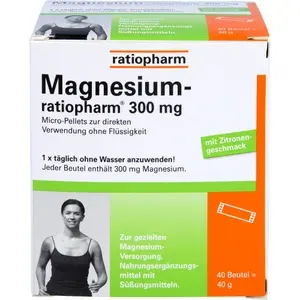 MAGNESIUM-RATIOPHARM300mgMicro-Pelletsm.Gran.40Stück