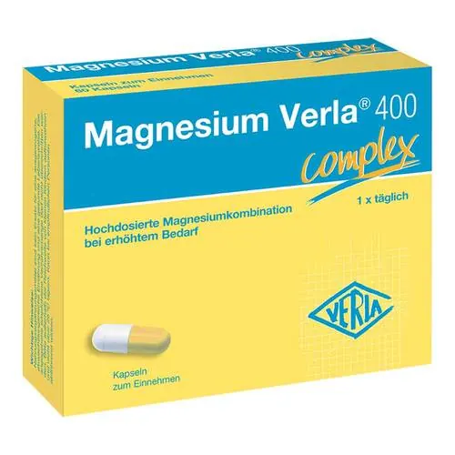 Magnesium Verla 400 Kapseln, 30 St