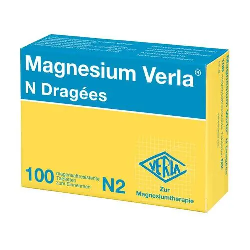 Magnesium Verla N Dragees, 100 St