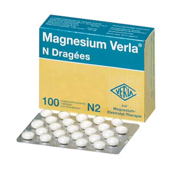 Magnesium Verla N Dragées, 10X100 St