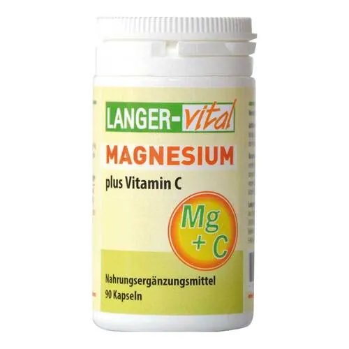 Magnesium + Vitamin C 180 mg / Tag Kapseln, 90 St