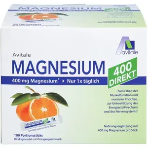 MAGNESIUM400direktOrangePortionssticks100Stück