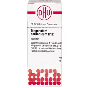 MAGNESIUMCARBONICUMD12Tabletten80St