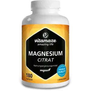 MAGNESIUMCITRAT360mgveganKapseln180Stück