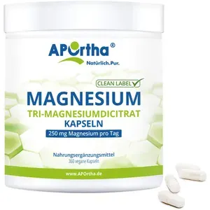 MAGNESIUMCITRATTri-MagnesiumdicitratveganKaps.360Stück