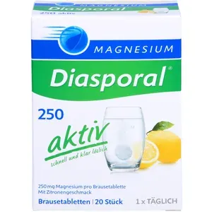 MAGNESIUMDIASPORAL250aktivBrausetabletten20Stück