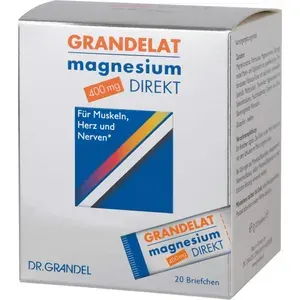 MAGNESIUMDIREKT400mgGrandelatPulver20Stück