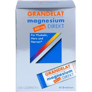 MAGNESIUMDIREKT400mgGrandelatPulver40Stück