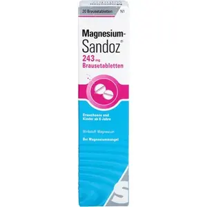 MAGNESIUMSANDOZ243mgBrausetabletten20St