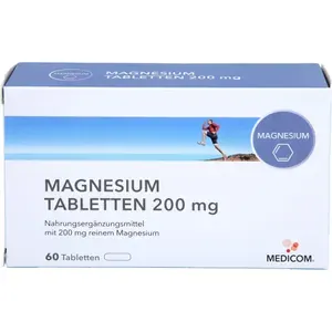 MAGNESIUMTABLETTEN200mg60Stück