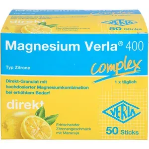 MAGNESIUMVERLA400ZitroneDirekt-Granulat50Stück