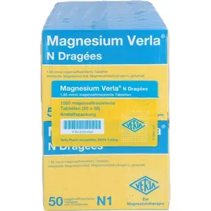 MAGNESIUMVERLANDragees1000St